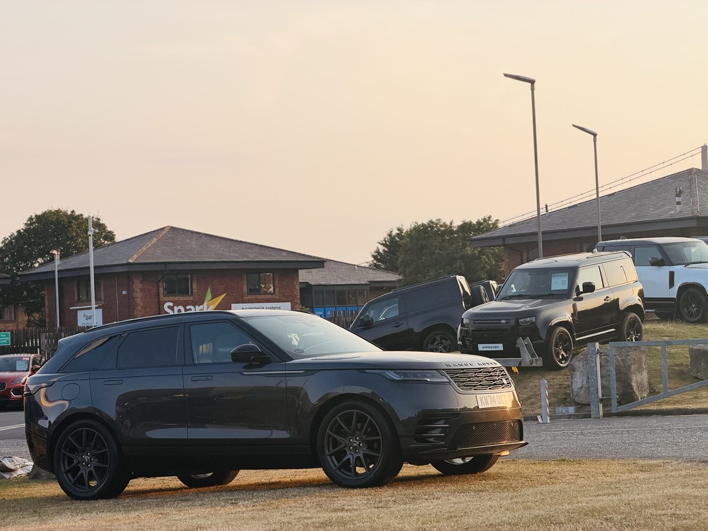 Range Rover prepared for a professional vehicle movement