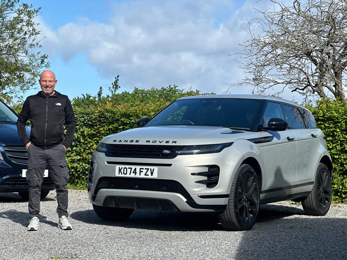 Range Rover customer handover